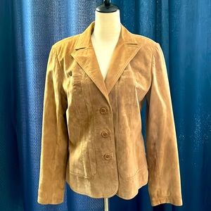 Alfani Leather Suede Jacket NWOT